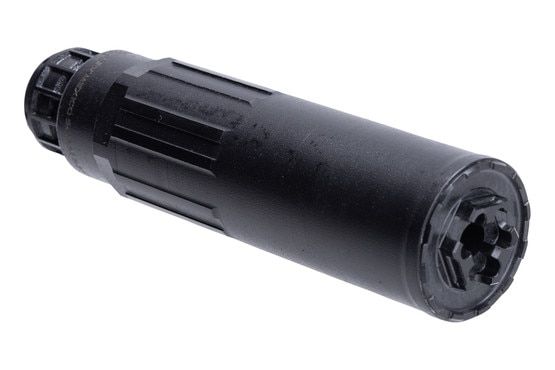 CGS Group SCI-SIX 5.56 NATO Suppressor with black finish.